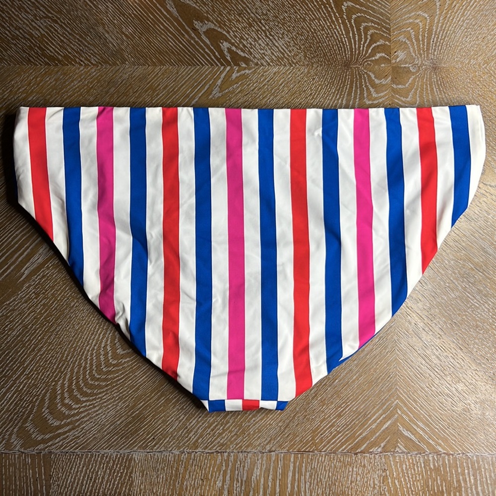 Land’s End Reversible Stripe/Solid Plus Size Biki… - image 5